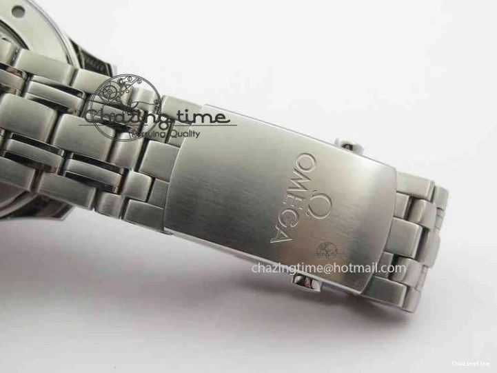 0227 Seamaster 300M SS MK 1:1 Best Edition Black Dial Ceramic Bezel On SS Bracelet A TopPick 8177